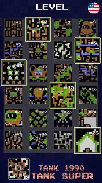 Tank 1990: Battle City Tank [МОД: Много денег, Монет и Все открыто] Screenshot 1