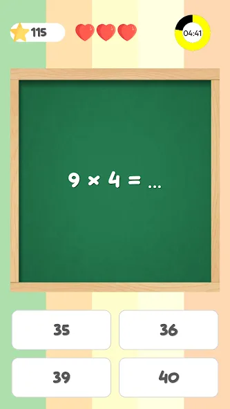 Math Quiz [МОД: Бесконечные деньги, Монеты и Мега MOD] Screenshot 4
