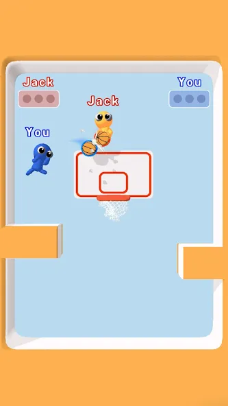 Basket Battle (БаскетБатл) [МОД: Меню, Бесконечные монеты и Открытые уровни] Screenshot 2