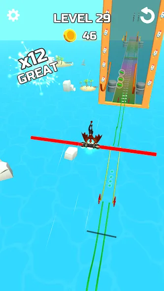 Stunt Rails (тант Рэйлз) [МОД: Меню, Бесконечные монеты и Открытые уровни] Screenshot 3