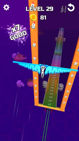 Stunt Rails (тант Рэйлз) [МОД: Меню, Бесконечные монеты и Открытые уровни] Screenshot 4