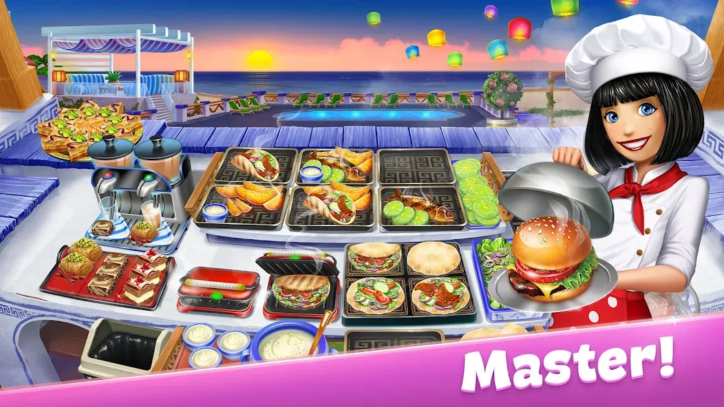 Cooking Fever: Restaurant Game [МОД: Все открыто, Дополнительные деньги и Меню MOD] Screenshot 3