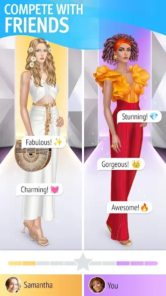 Pocket Styler: Fashion Stars (Покет Стайлер) [МОД: Бесконечные деньги, Монеты и Мега MOD] Screenshot 1