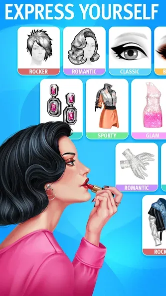 Pocket Styler: Fashion Stars (Покет Стайлер) [МОД: Бесконечные деньги, Монеты и Мега MOD] Screenshot 4