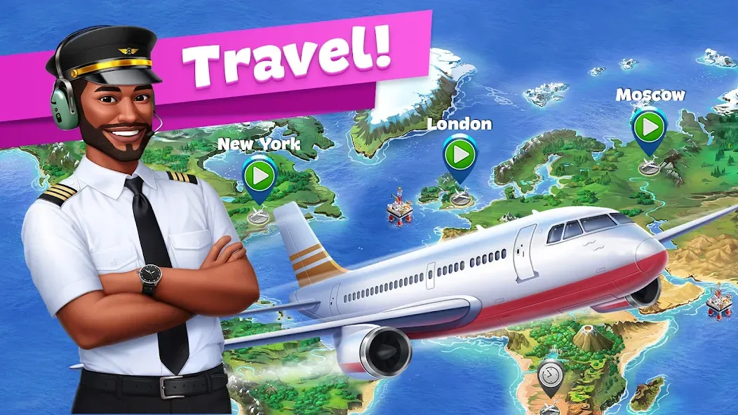 Airplane Chefs - Cooking Game (Эйрплейн Чефз) [МОД: Много денег, Монет и Все открыто] Screenshot 2