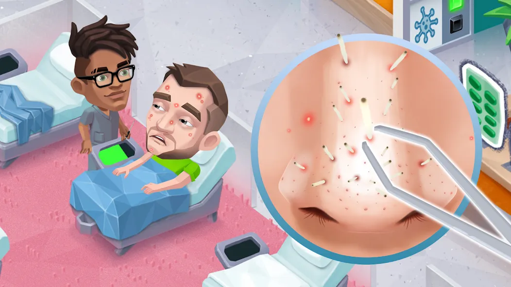 Happy Clinic: Hospital Game [МОД: Бесконечные деньги, Монеты и Мега MOD] Screenshot 3