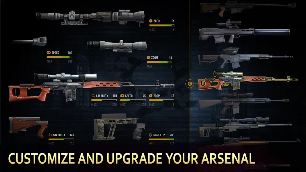 Sniper Arena: PvP Army Shooter [МОД: Много монет, Открытые уровни и Мега MOD] Screenshot 2