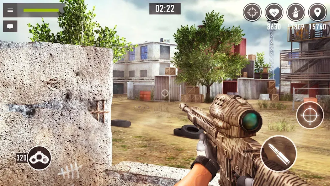 Sniper Arena: PvP Army Shooter [МОД: Много монет, Открытые уровни и Мега MOD] Screenshot 5