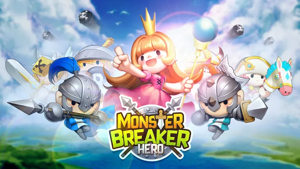 Monster Breaker Hero (Монстер Брейкер Герой) [МОД: Много монет, Открытые уровни и Мега MOD] Screenshot 1