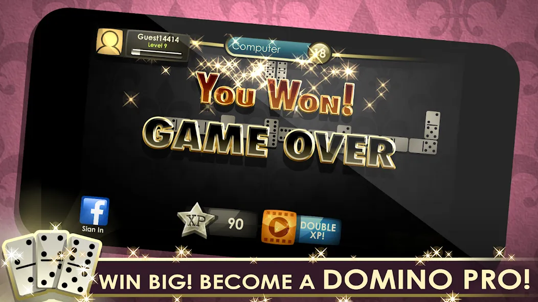 Domino Royale (Домино Рояль) [МОД: Все открыто, Дополнительные деньги и Меню MOD] Screenshot 5