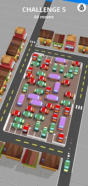 Car Parking Jam 3D: Move it! [МОД: Деньги, Монеты и Меню MOD] Screenshot 2