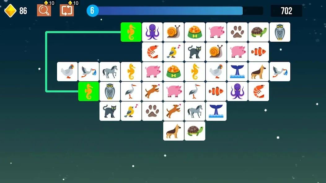 Pet Connect: Tile Puzzle Match (Пет Коннект) [МОД: Бесконечные деньги, Монеты и Мега MOD] Screenshot 5