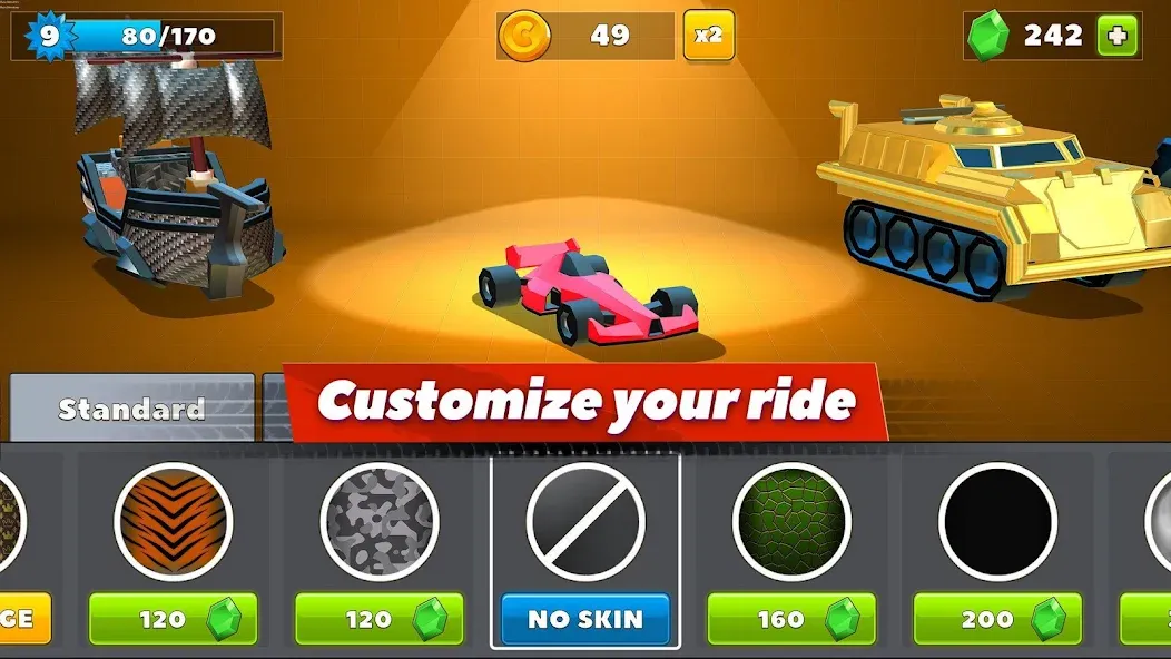 Crash of Cars (Краш оф Карс) [МОД: Деньги, Монеты и Меню MOD] Screenshot 2