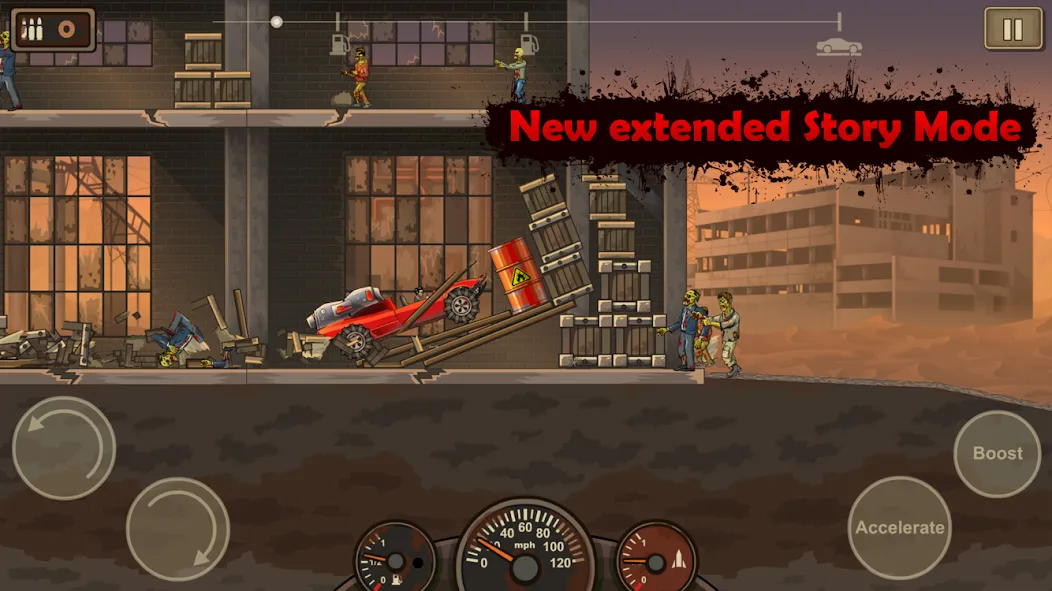 Earn to Die 2 (Ирн ту Дай 2) [МОД: Деньги, Монеты и Меню MOD] Screenshot 2