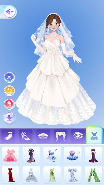 YoYa: Dress Up Fashion Girl (ЙоЯ) [МОД: Меню, Бесконечные монеты и Открытые уровни] Screenshot 3