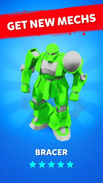 Robot Merge Master: Car Games (Мерж Батл Кар) [МОД: Много монет, Открытые уровни и Мега MOD] Screenshot 4