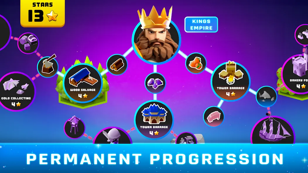 Hexapolis: Civilization wars (Хексаполис) [МОД: Меню, Бесконечные монеты и Открытые уровни] Screenshot 5