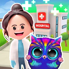 Скачать Cute Animals: Pet Doctor (Мрдж Кьют Энималс) [МОД: Много монет, Открытые уровни и Мега MOD] | Взлом Cute Animals: Pet Doctor на Андроид