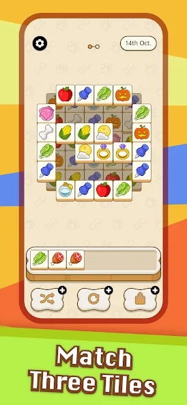 Doggo Go - Meme, Match 3 Tiles (Догго Го) [МОД: Много монет, Открытые уровни и Мега MOD] Screenshot 3