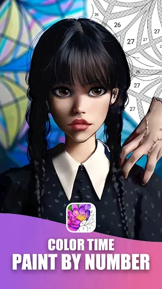 Color Time - Paint by Number (Колор Тайм) [МОД: Бесконечные деньги, Монеты и Мега MOD] Screenshot 1