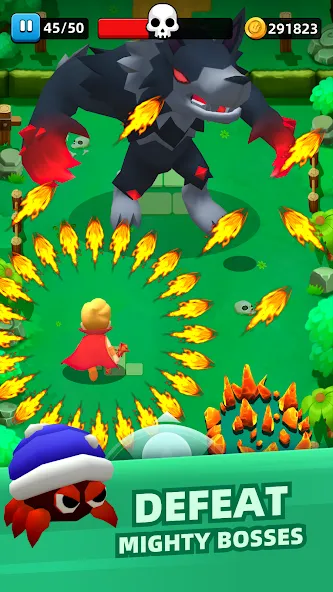 Last Titan: Fun Run Survivor! (Ласт Титан) [МОД: Меню, Бесконечные монеты и Открытые уровни] Screenshot 2