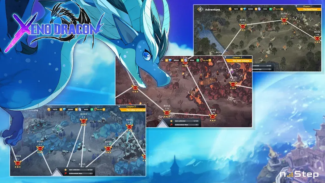 Xeno Dragon (Ксено Драгон) [МОД: Бесконечные деньги, Монеты и Мега MOD] Screenshot 5