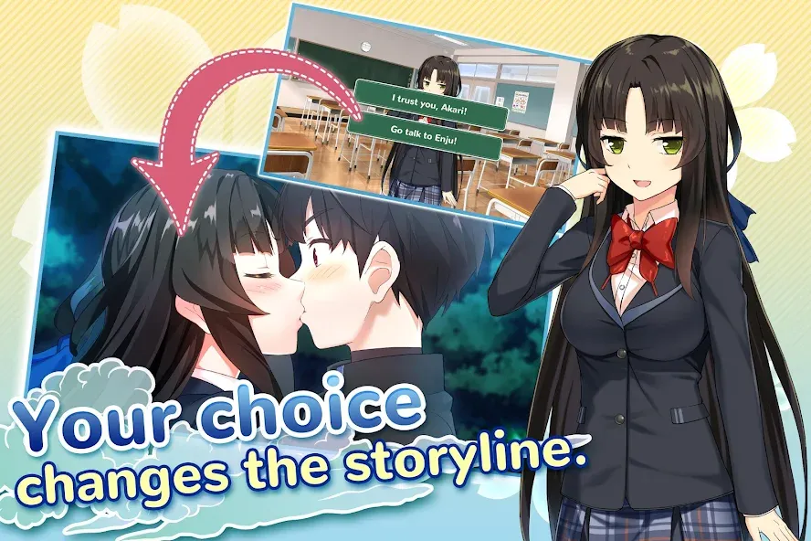Moe! Ninja Girls/Sexy School [МОД: Меню, Бесконечные монеты и Открытые уровни] Screenshot 4