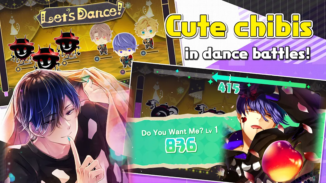 Obey Me! Anime Otome Sim Game [МОД: Деньги, Монеты и Меню MOD] Screenshot 4