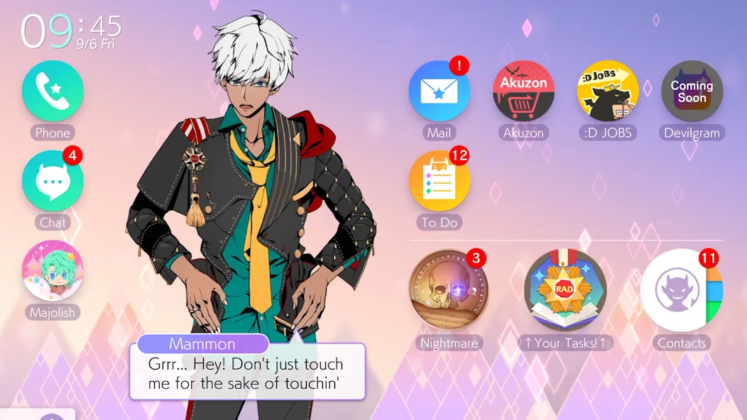 Obey Me! Anime Otome Sim Game [МОД: Деньги, Монеты и Меню MOD] Screenshot 5