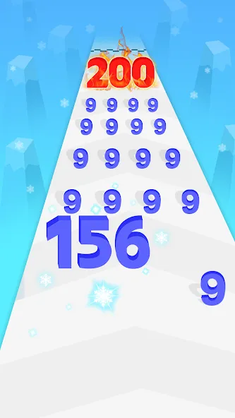 Number Merge: Run Master 3D (Намбер Мердж) [МОД: Меню, Бесконечные монеты и Открытые уровни] Screenshot 3