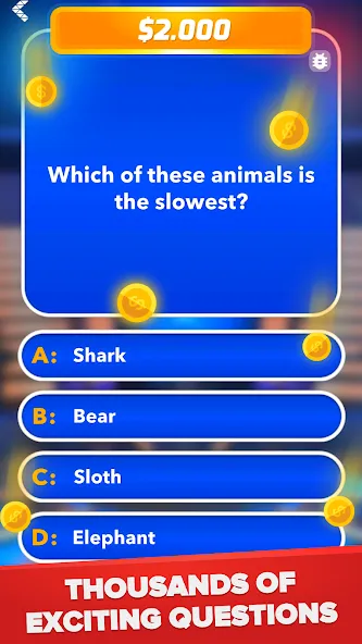 Millionaire - Quiz & Trivia [МОД: Много денег, Монет и Все открыто] Screenshot 1