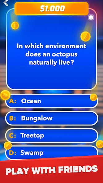 Millionaire - Quiz & Trivia [МОД: Много денег, Монет и Все открыто] Screenshot 5