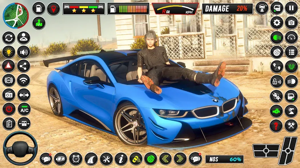 Real Car Parking Hard Car Game [МОД: Бесконечные деньги, Монеты и Мега MOD] Screenshot 1