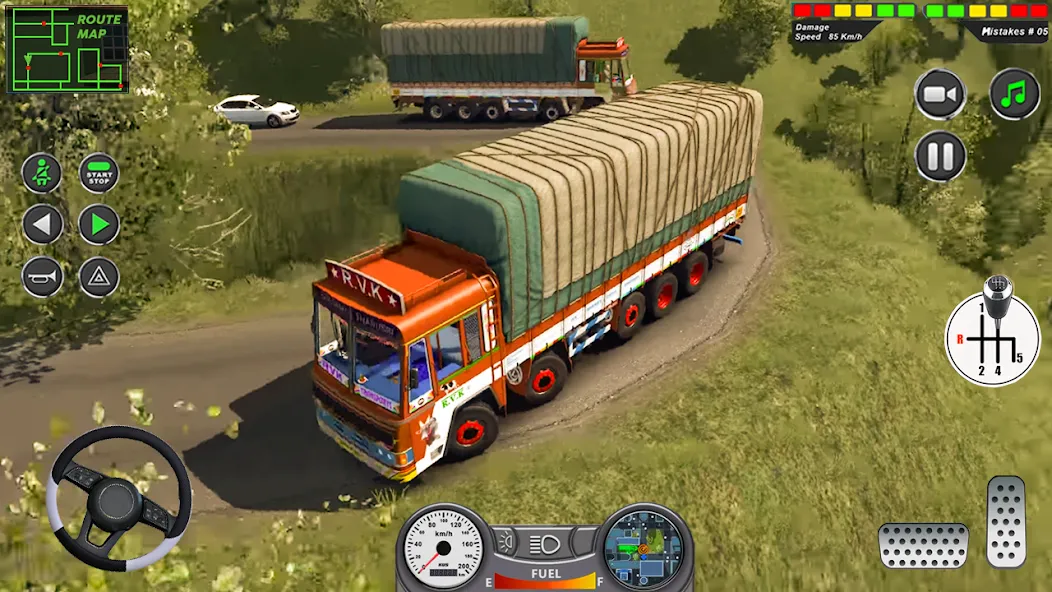 Indian Heavy Truck Delivery 3D [МОД: Бесконечные деньги, Монеты и Мега MOD] Screenshot 3