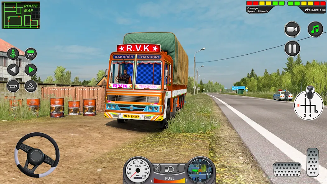 Indian Heavy Truck Delivery 3D [МОД: Бесконечные деньги, Монеты и Мега MOD] Screenshot 5