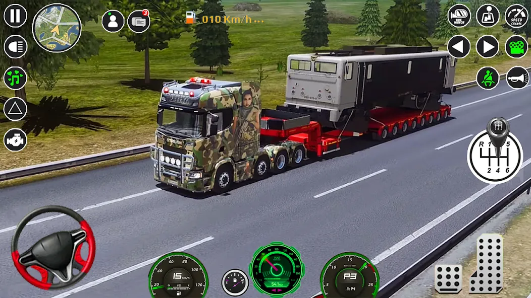 American Cargo City Driving 3D [МОД: Много денег, Монет и Все открыто] Screenshot 5