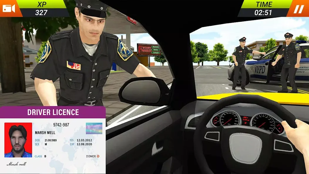 Modern Taxi Car Glory Driving [МОД: Меню, Бесконечные монеты и Открытые уровни] Screenshot 2