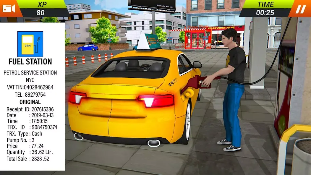 Modern Taxi Car Glory Driving [МОД: Меню, Бесконечные монеты и Открытые уровни] Screenshot 4