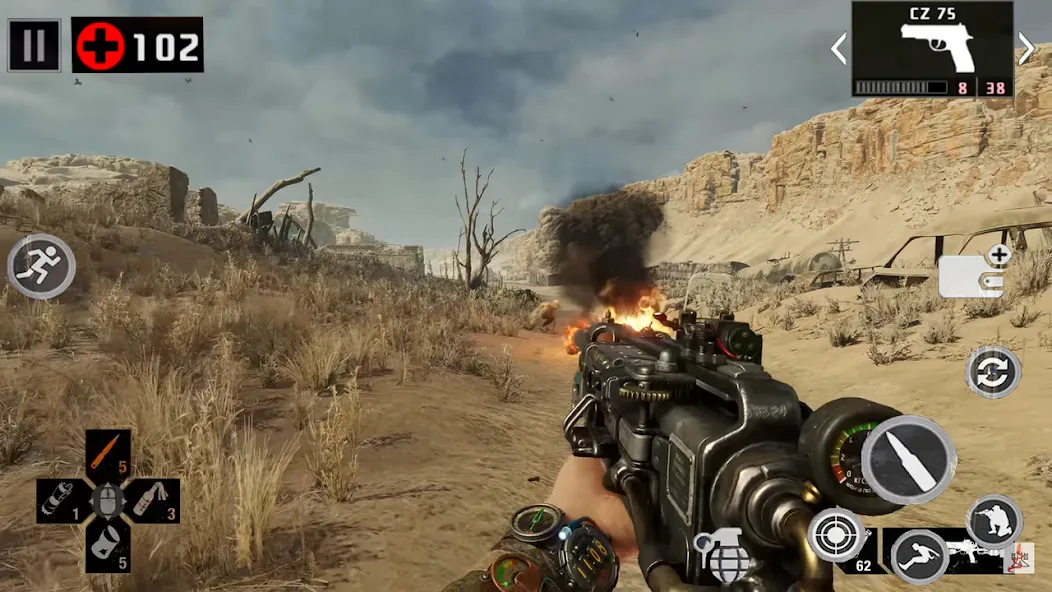 Dead Cover Open World Survival [МОД: Много денег, Монет и Все открыто] Screenshot 2