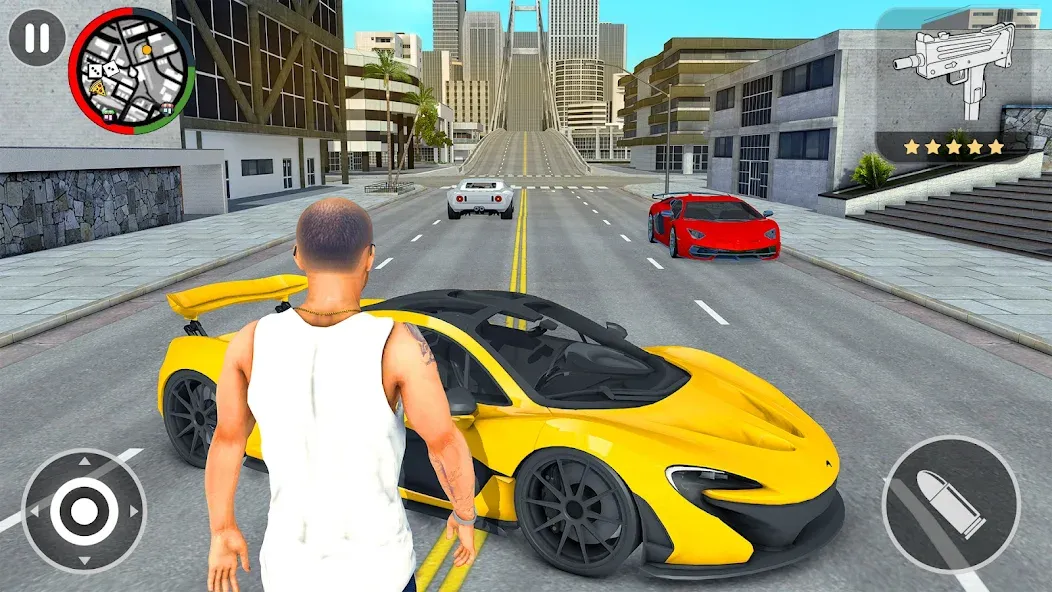 Grand City Vegas Crime Games (Гранд Сити Вегас Крайм Геймс) [МОД: Много денег, Монет и Все открыто] Screenshot 2