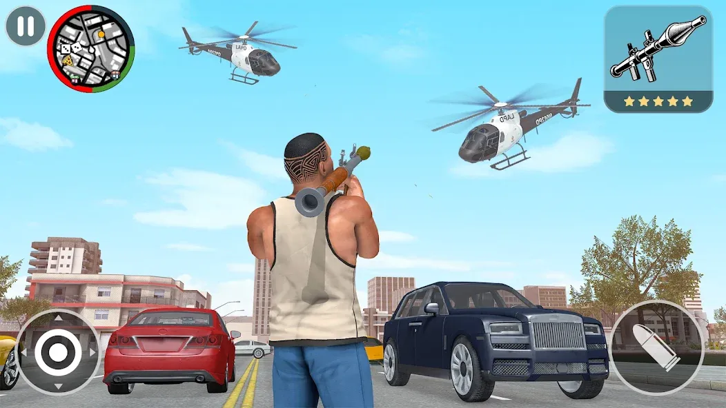 Grand City Vegas Crime Games (Гранд Сити Вегас Крайм Геймс) [МОД: Много денег, Монет и Все открыто] Screenshot 3