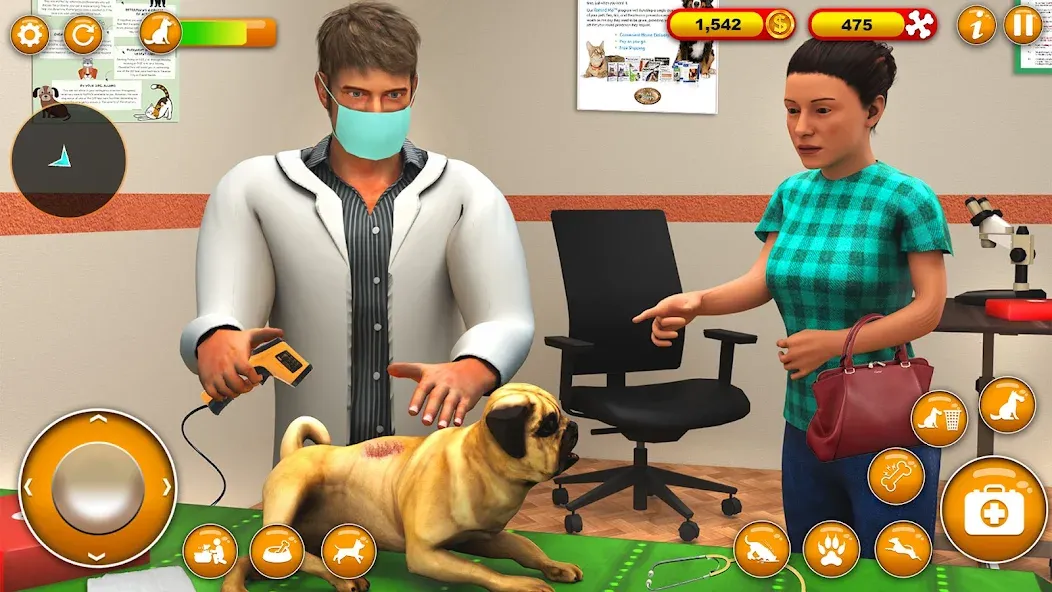 Pet Dog Family Adventure Games [МОД: Деньги, Монеты и Меню MOD] Screenshot 4