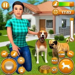 Скачать Pet Dog Family Adventure Games [МОД: Деньги, Монеты и Меню MOD] | Взлом Pet Dog Family Adventure Games на Андроид