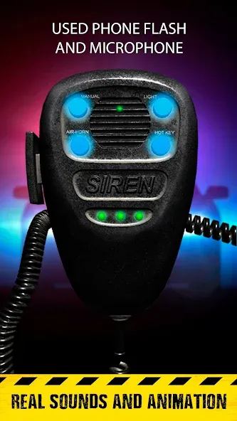 Siren sounds set: siren system [МОД: Все открыто, Дополнительные деньги и Меню MOD] Screenshot 2