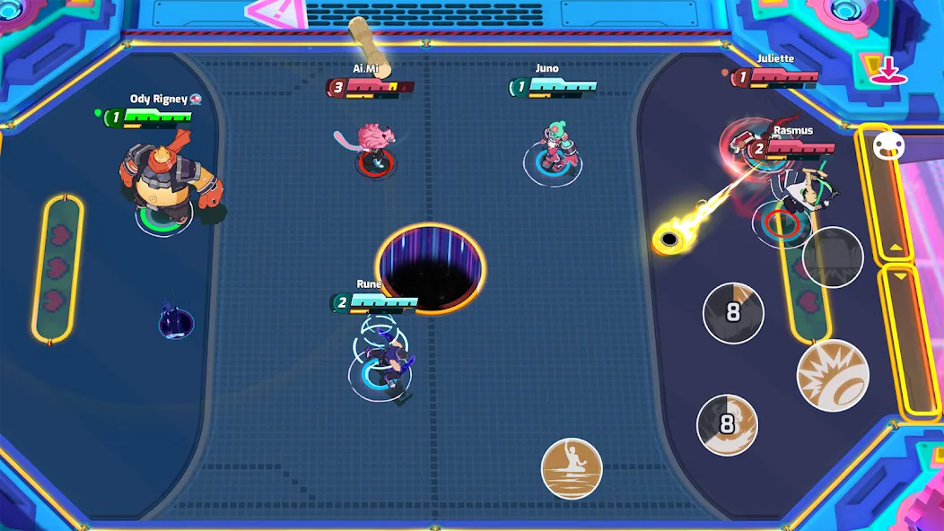 Omega Strikers (Омега Страйкерс) [МОД: Много денег, Монет и Все открыто] Screenshot 1
