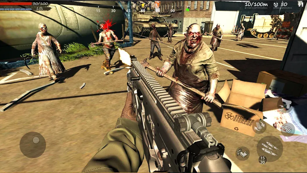Zombie Game:Trigger Survivor (Зомби Гейм) [МОД: Бесконечные деньги, Монеты и Мега MOD] Screenshot 2