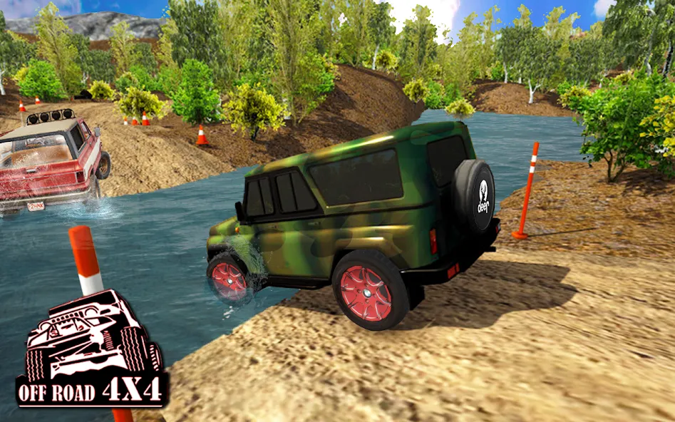 Offroad Jeep Racing Extreme [МОД: Меню, Бесконечные монеты и Открытые уровни] Screenshot 3