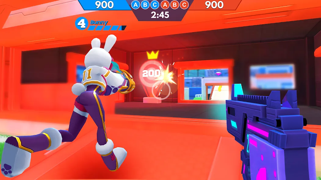 FRAG Pro Shooter (ФРАГ Про Шутер) [МОД: Меню, Бесконечные монеты и Открытые уровни] Screenshot 4
