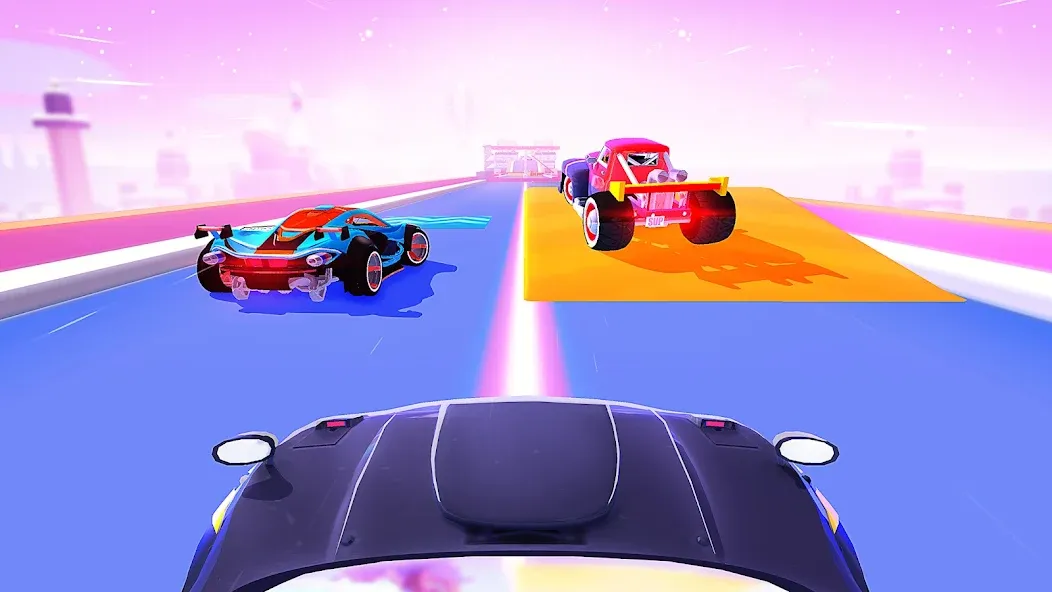 SUP Multiplayer Racing Games (СУП Мультиплеер Рейсинг) [МОД: Меню, Бесконечные монеты и Открытые уровни] Screenshot 4