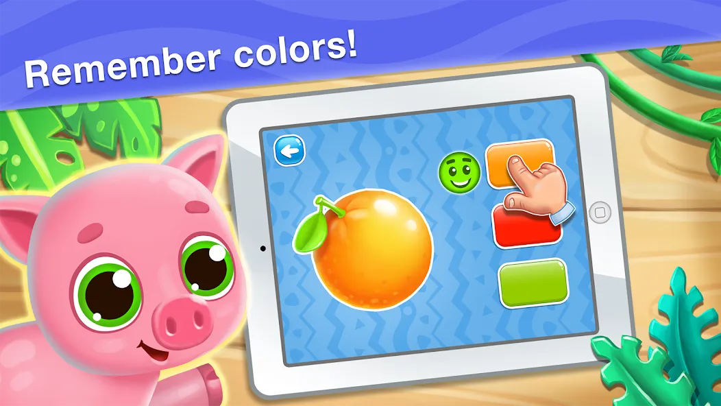 Colors learning games for kids [МОД: Много денег, Монет и Все открыто] Screenshot 5